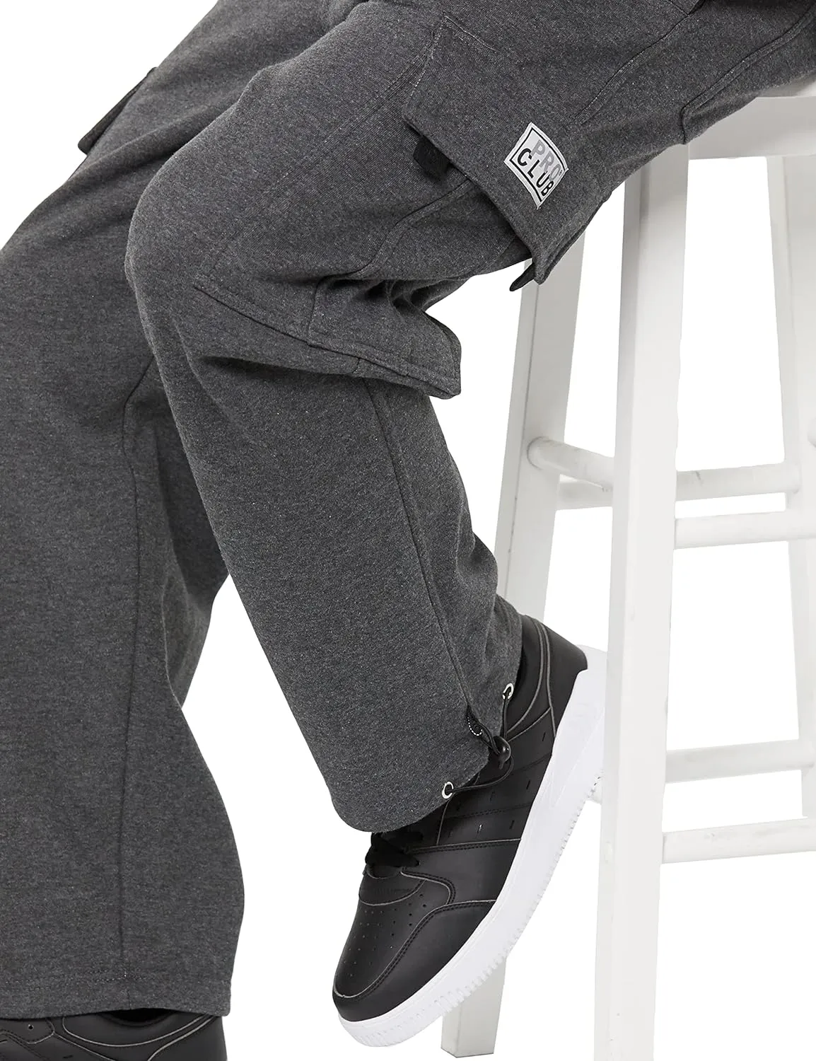 Pro Club Men's Heavyweight Fleece Cargo Pants