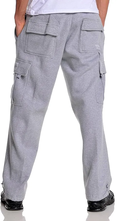 Pro Club Men's Heavyweight Fleece Cargo Pants