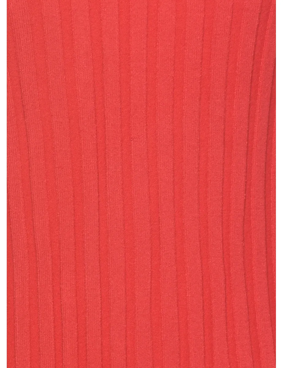 Ribbed Red Jumper - XL