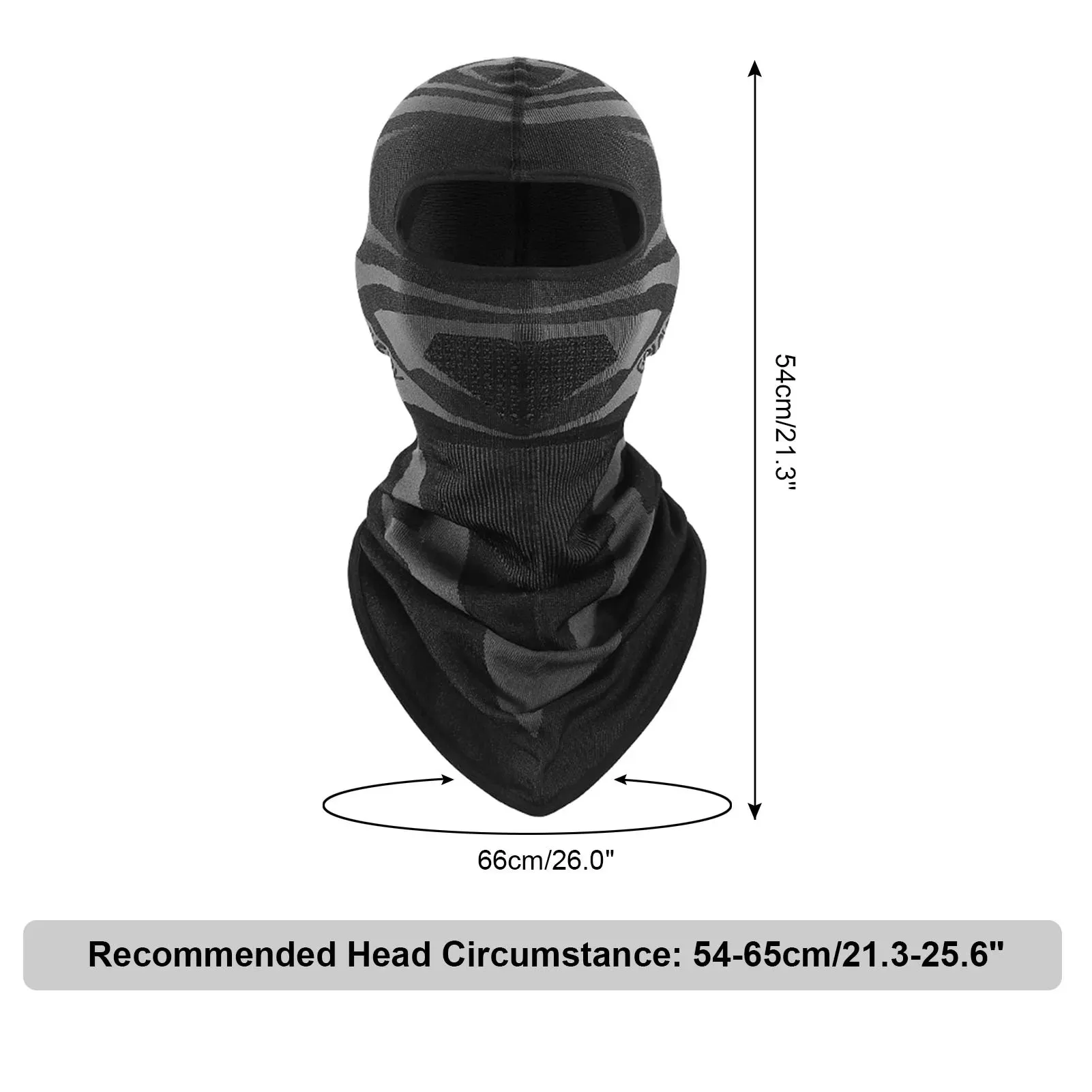 Ski Cap Windproof Dustproof Thermal Face Cover Neck Gaiter Skiing Snowboarding Motorcycling for Men Women