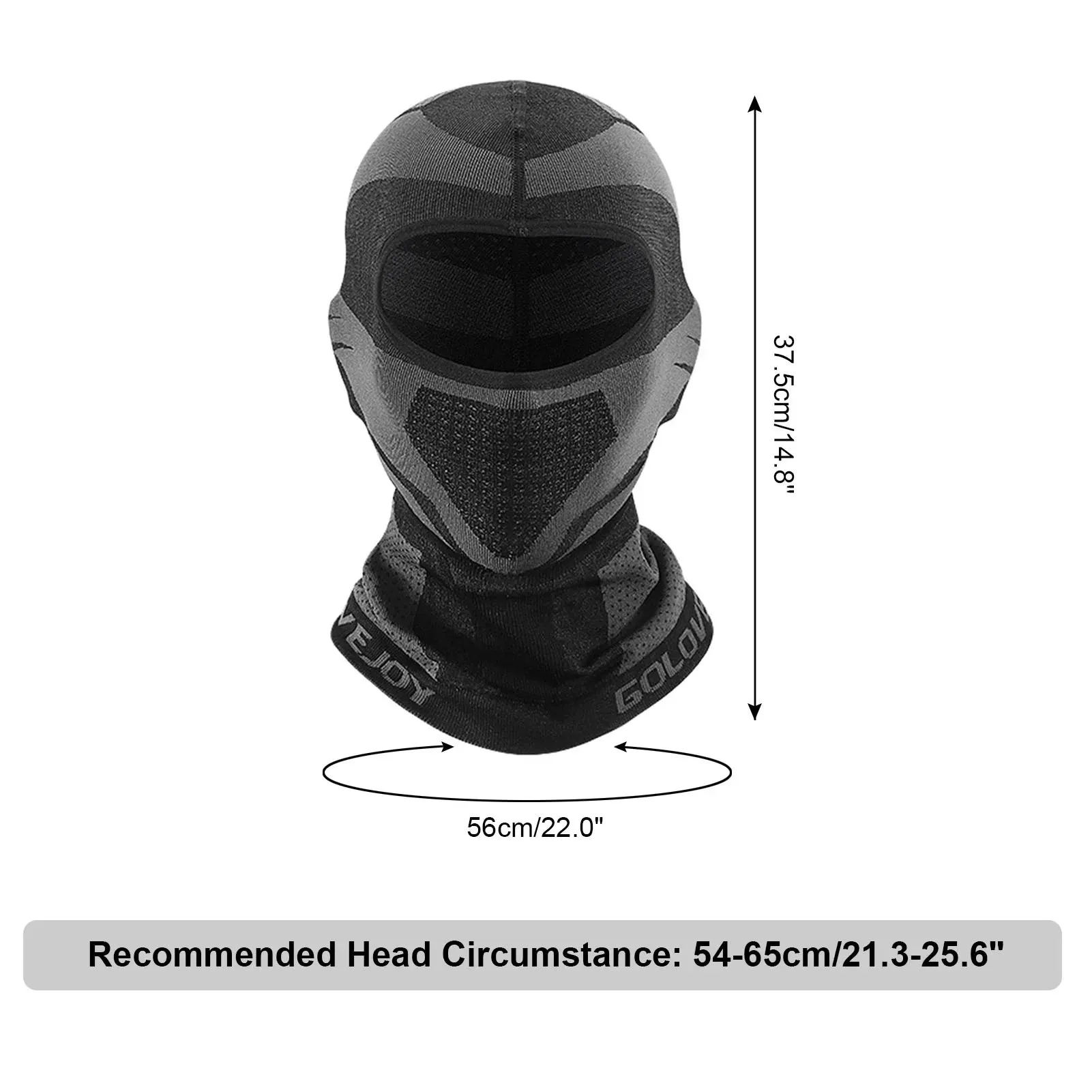 Ski Cap Windproof Dustproof Thermal Face Cover Neck Gaiter Skiing Snowboarding Motorcycling for Men Women