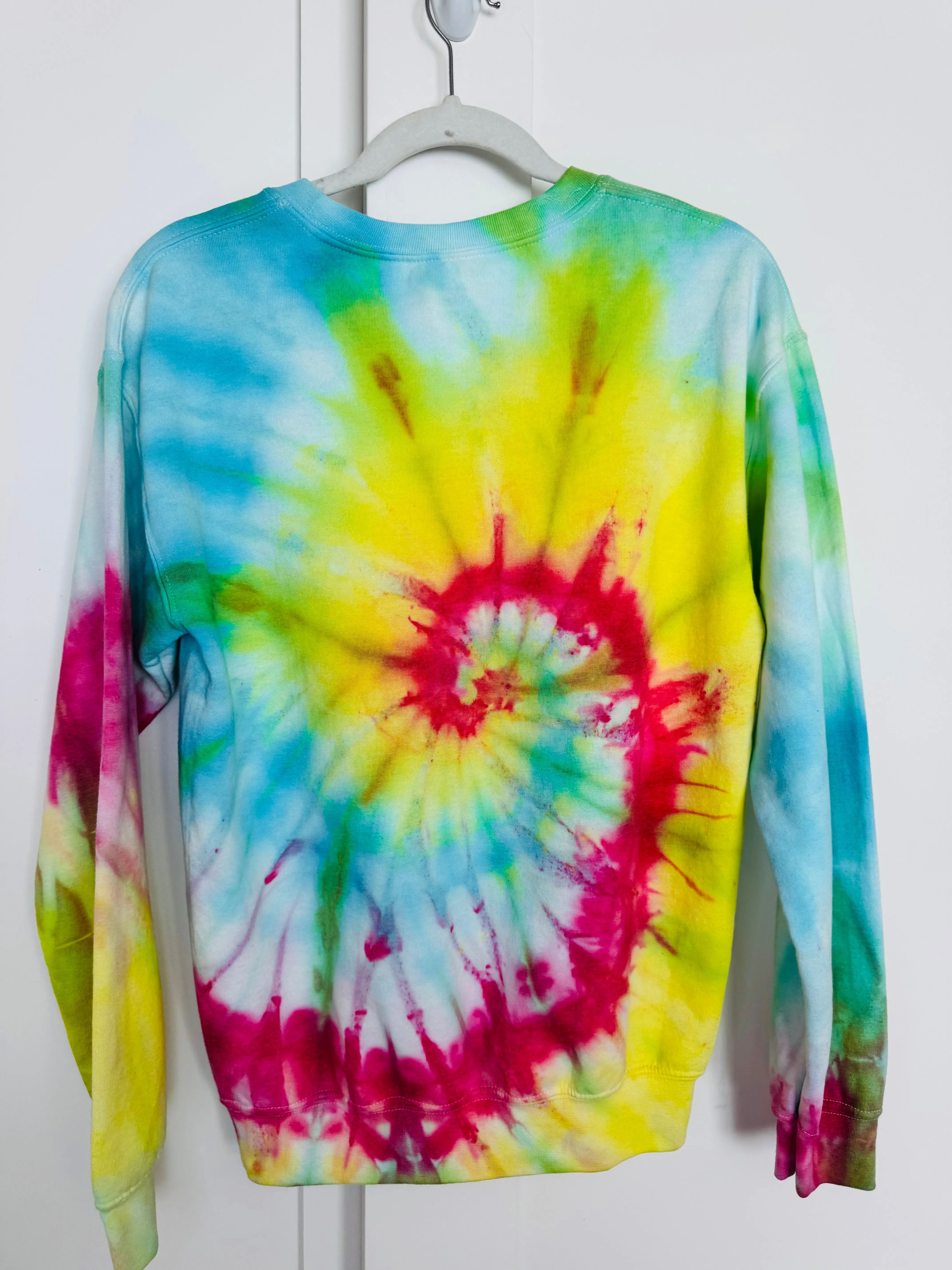 Small Unisex Ice Dye Crew