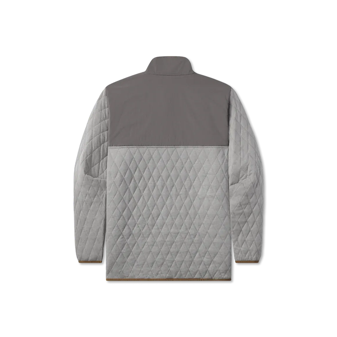 Southern Marsh Bighorn Quilted Pullover - Light Gray