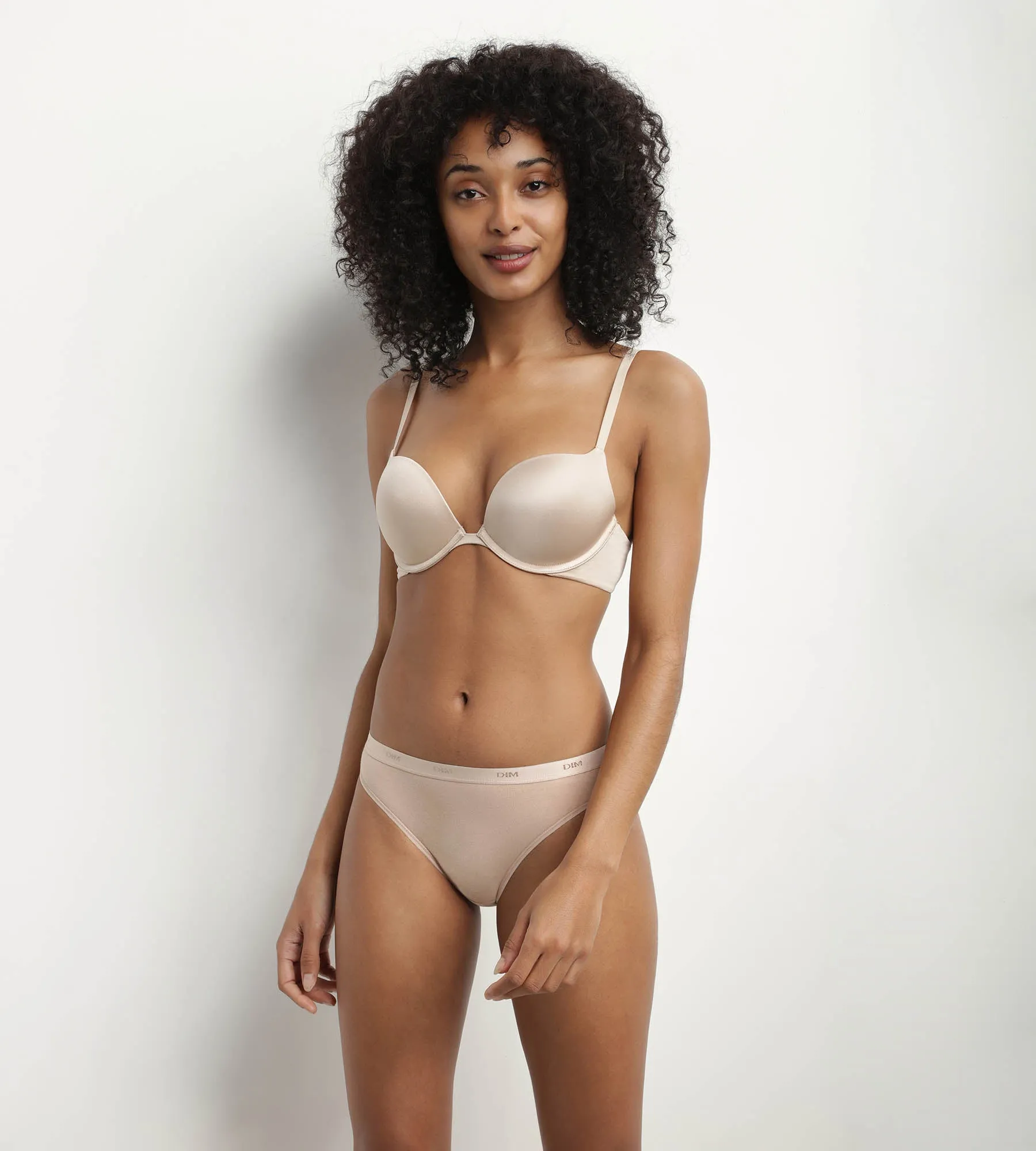 Soutien-gorge push up à armatures en microfibre Nude Dim Beyond Sexy