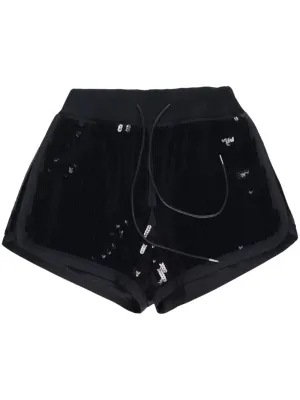 Spangle Embroidery Shorts