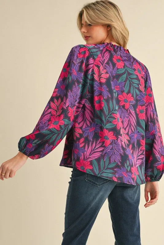 Stella Floral Print Top