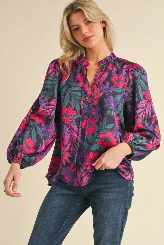 Stella Floral Print Top