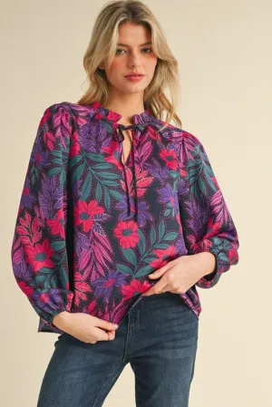 Stella Floral Print Top