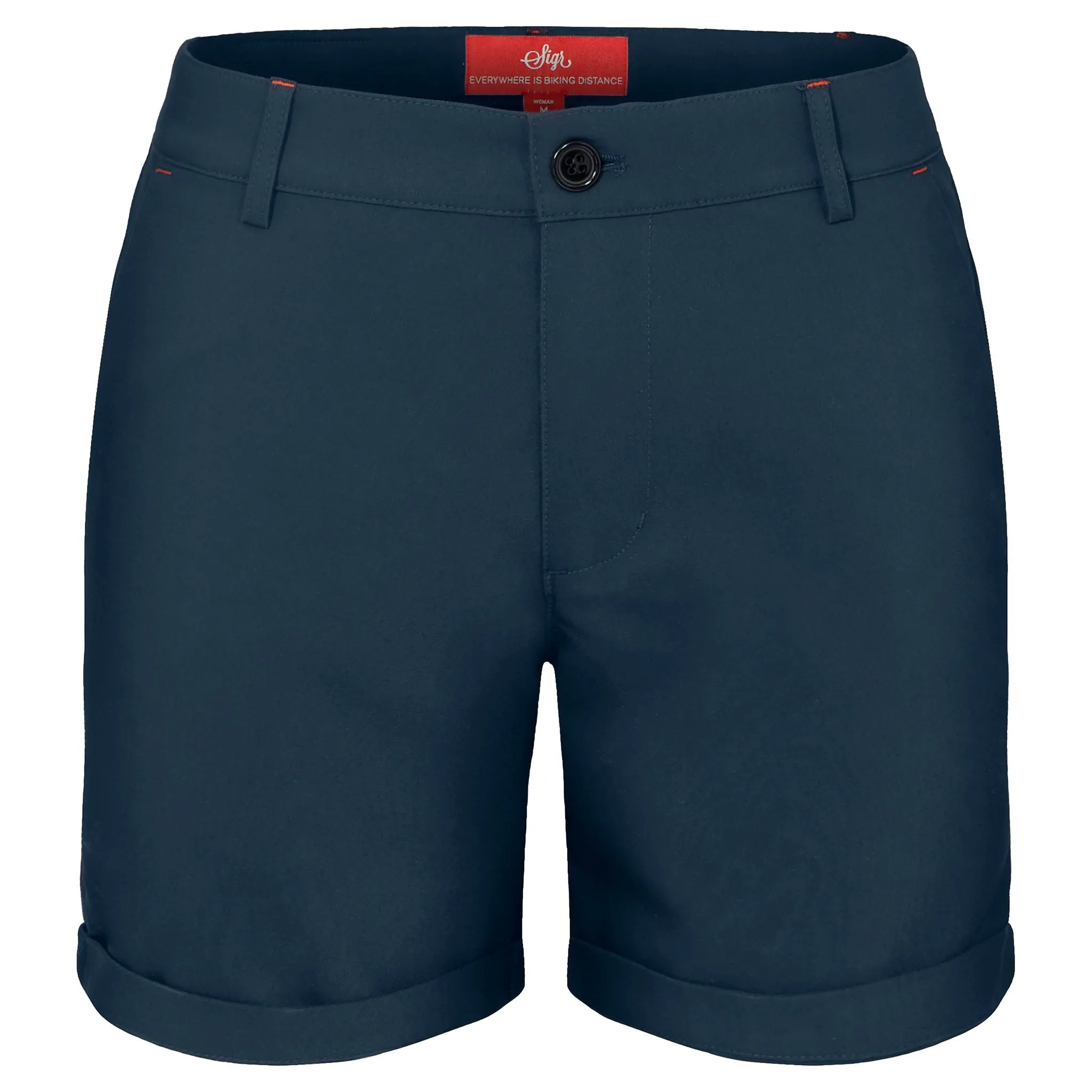 Strandvägen Women's Petrol Blue Cycling Chino Shorts