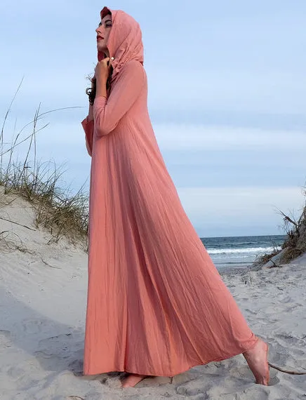 Super Cowl Wanderer Long Dress