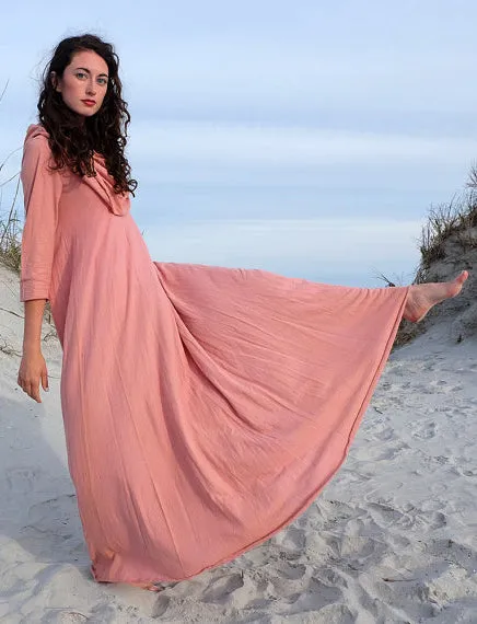 Super Cowl Wanderer Long Dress