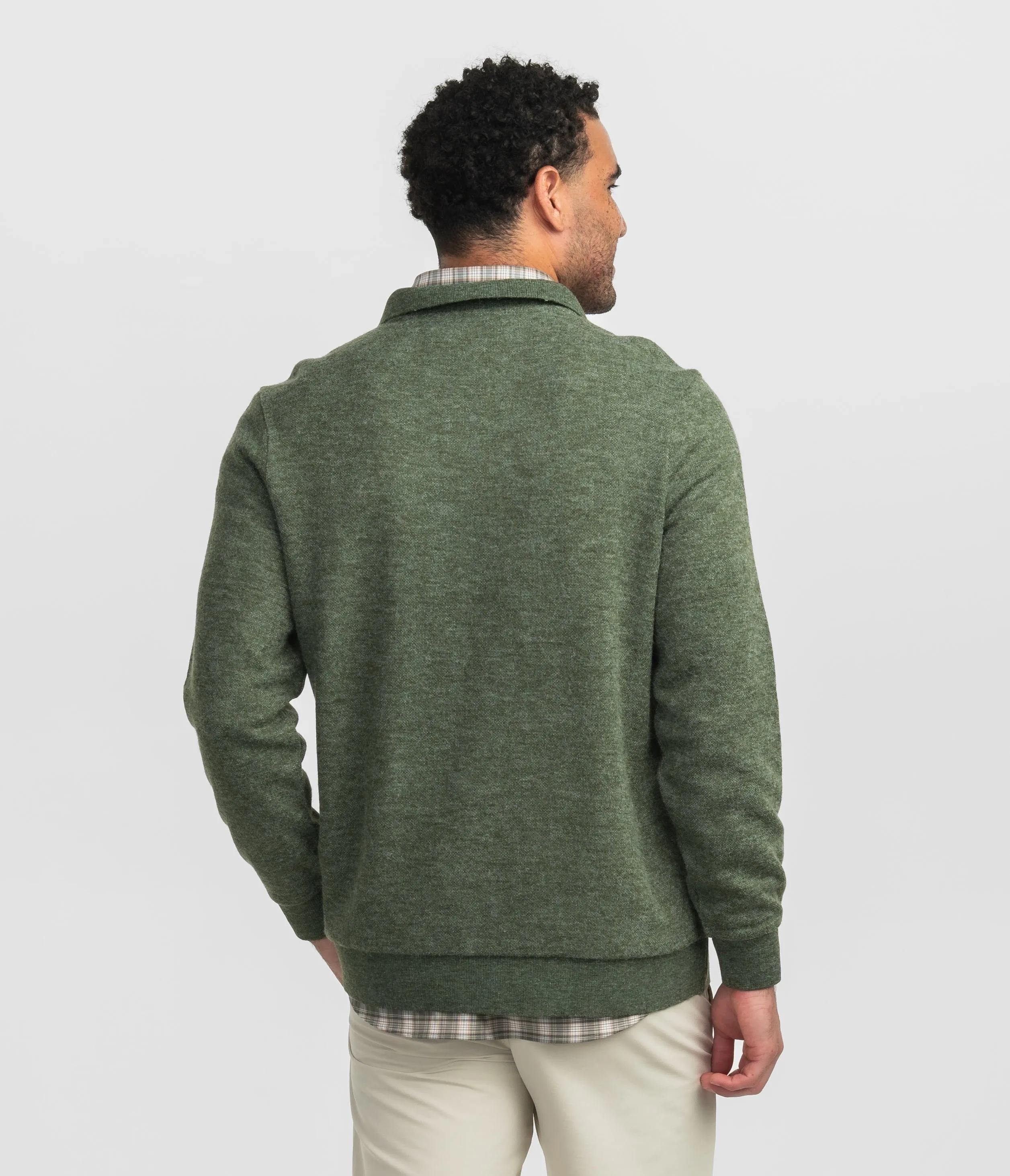 Sweater Fleece Elevated Pullover - Cedar