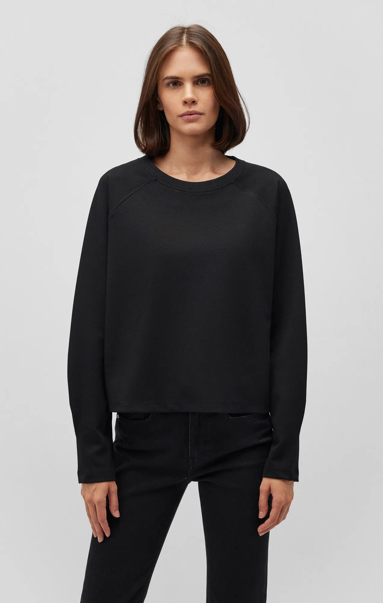 SWEATSHIRT IN BLACK