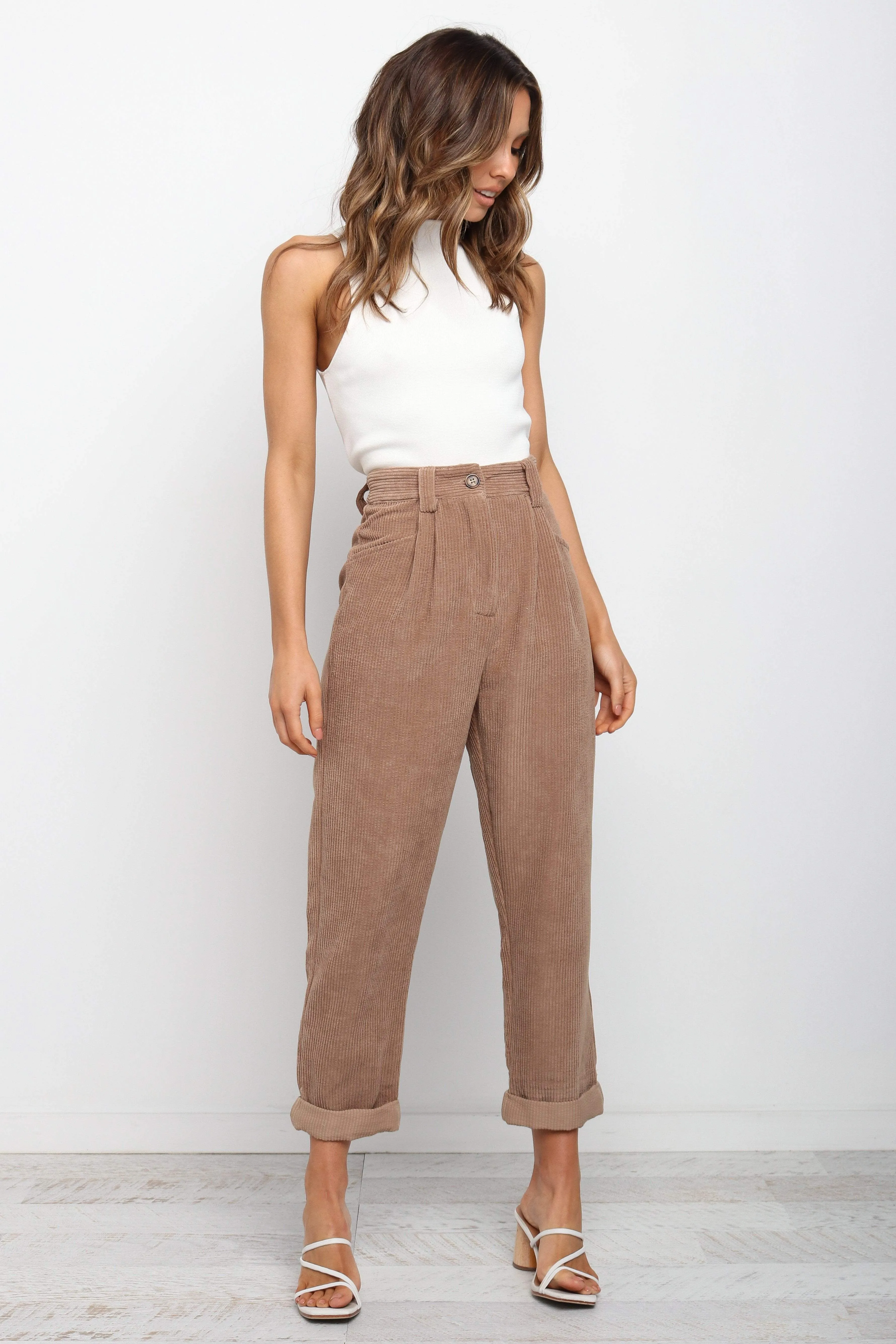 Talaren Cord Pant - Brown