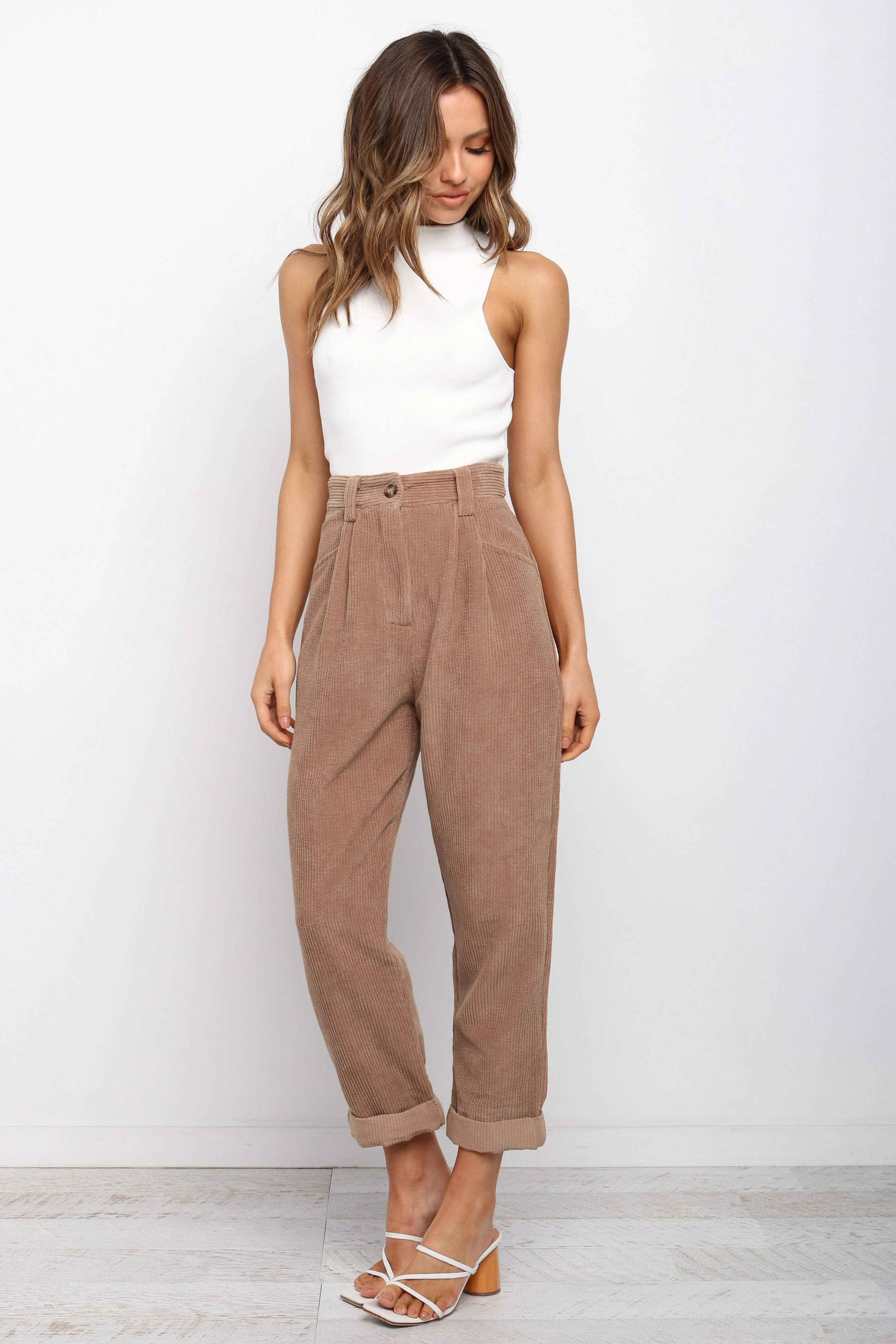 Talaren Cord Pant - Brown