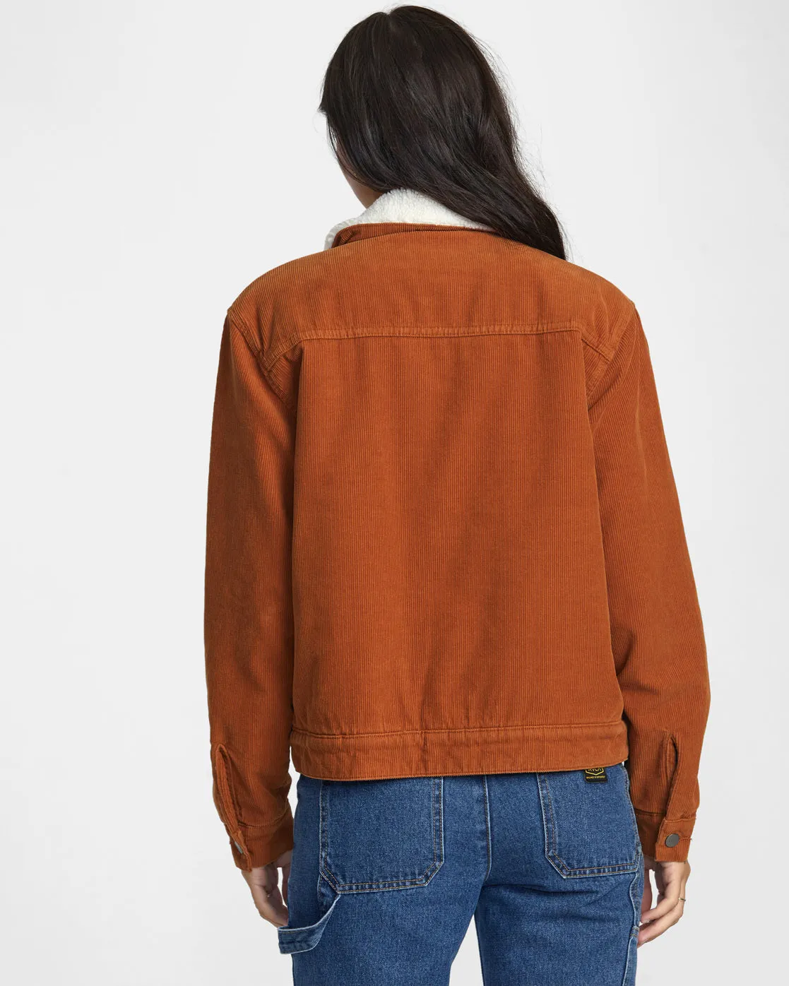 Tapped Sherpa Jacket - Caramel