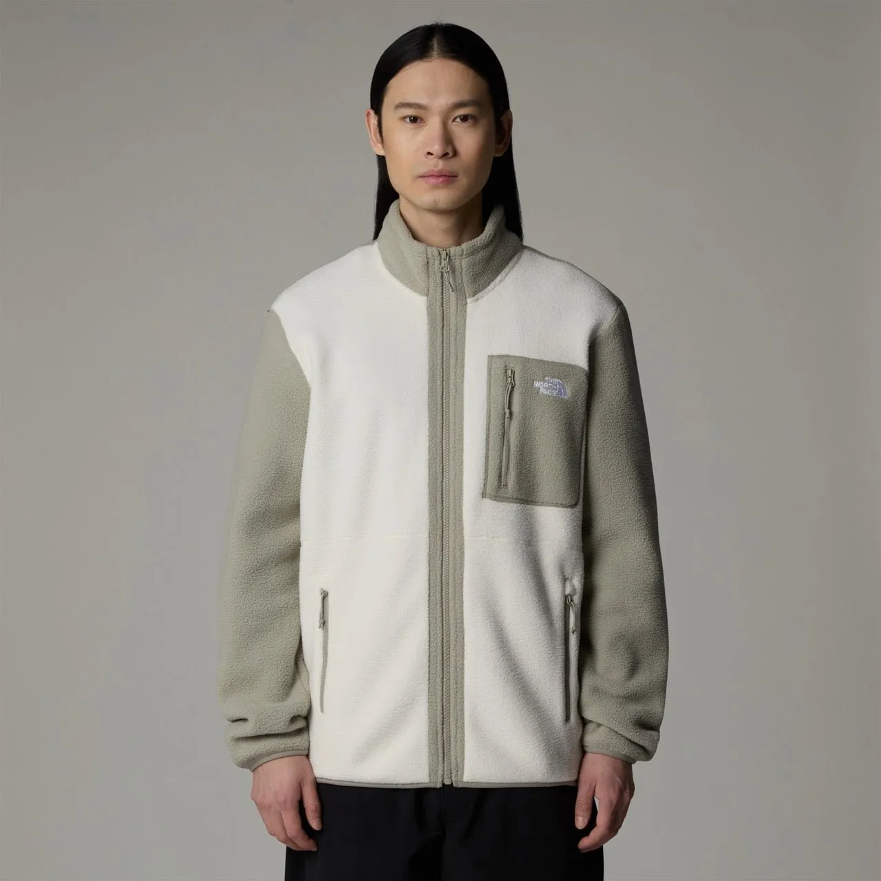 The North Face Jacket Sherpa Fleece Yumiori F2 White Dune Clay