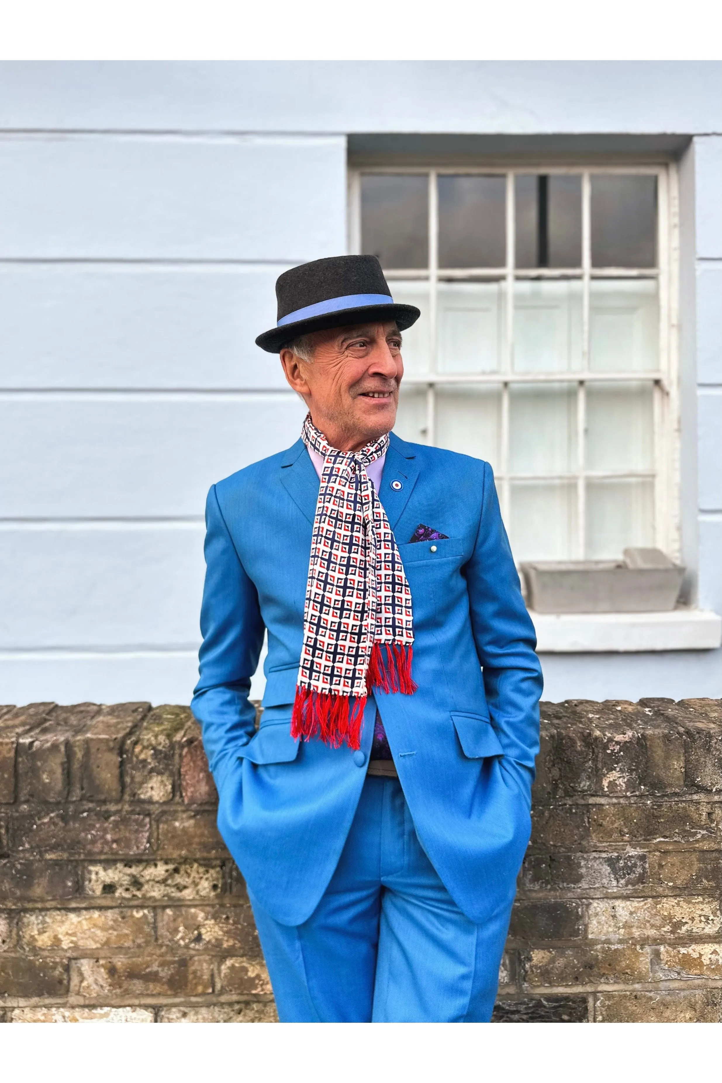 The Who x Modfather Clothing - Tootal Exclusive Happy Jack - Silk Scarf