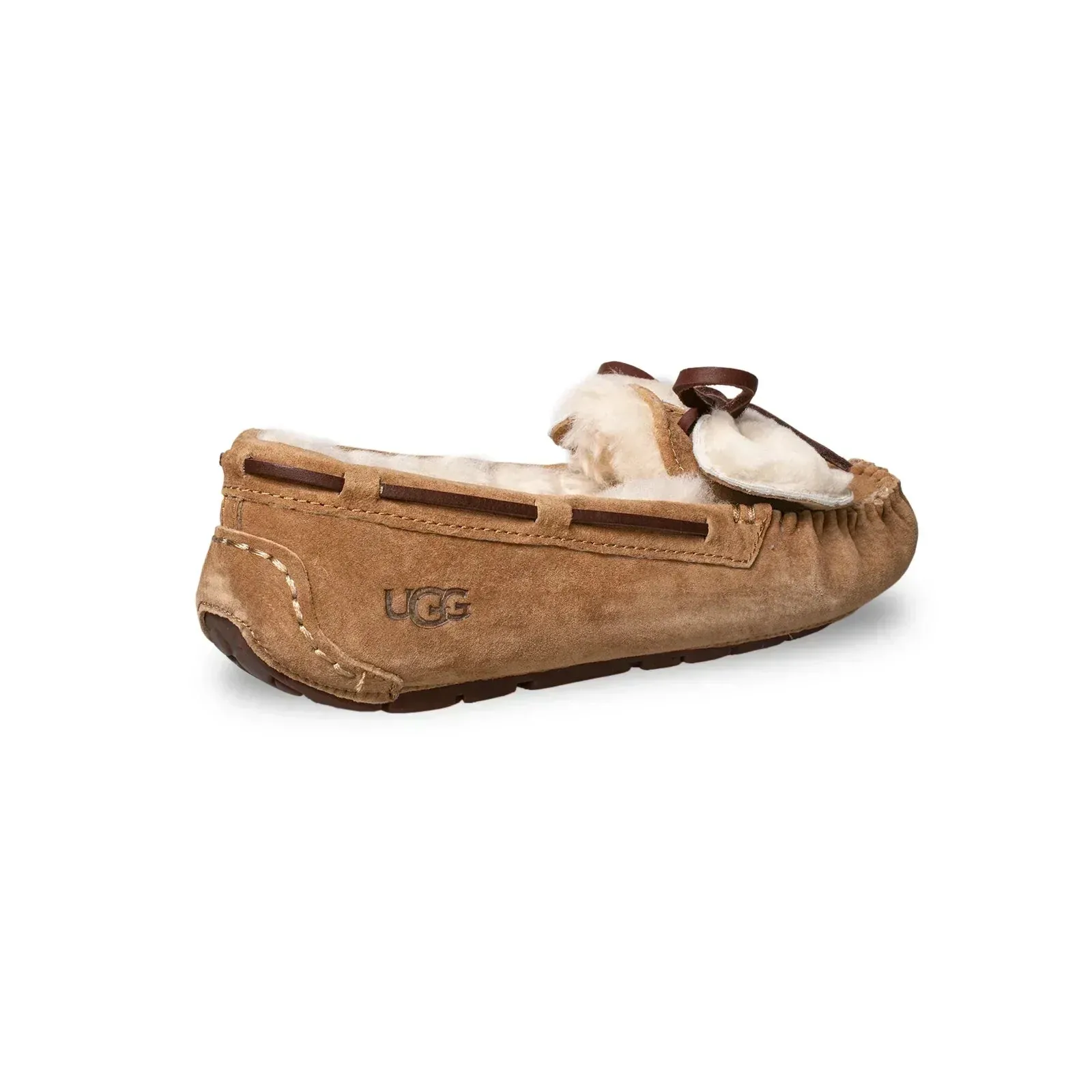 UGG Dakota Double Bow Chestnut Slippers - Women's