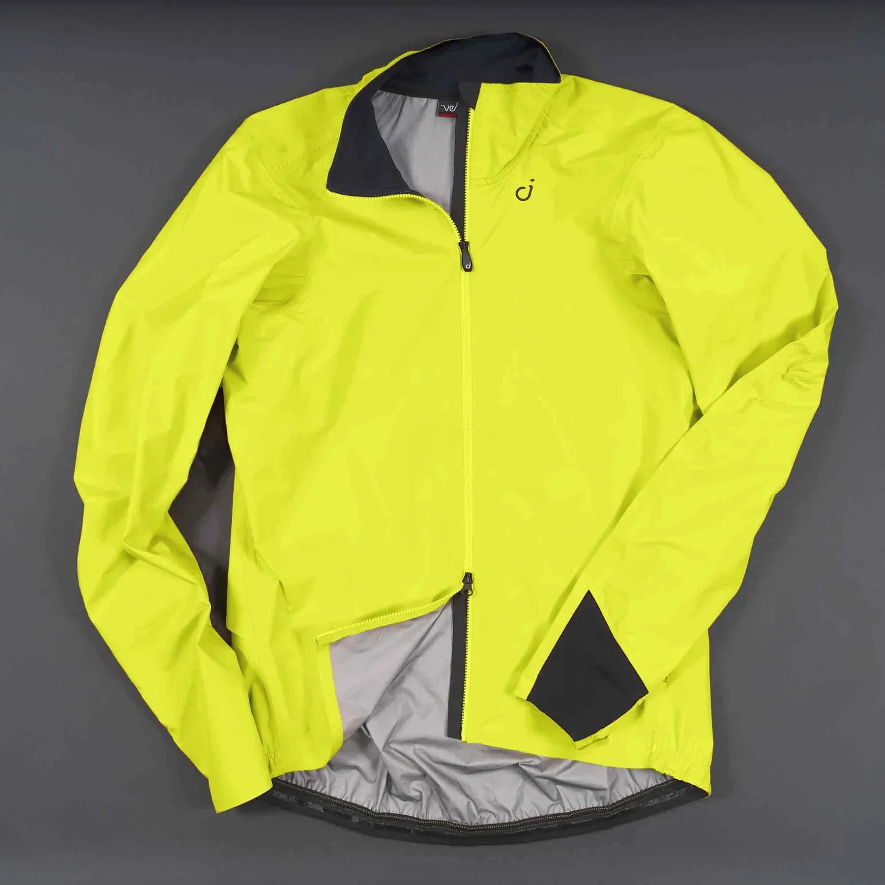 VELOCIO MENS ULTRALIGHT RAIN JACKET CITRON