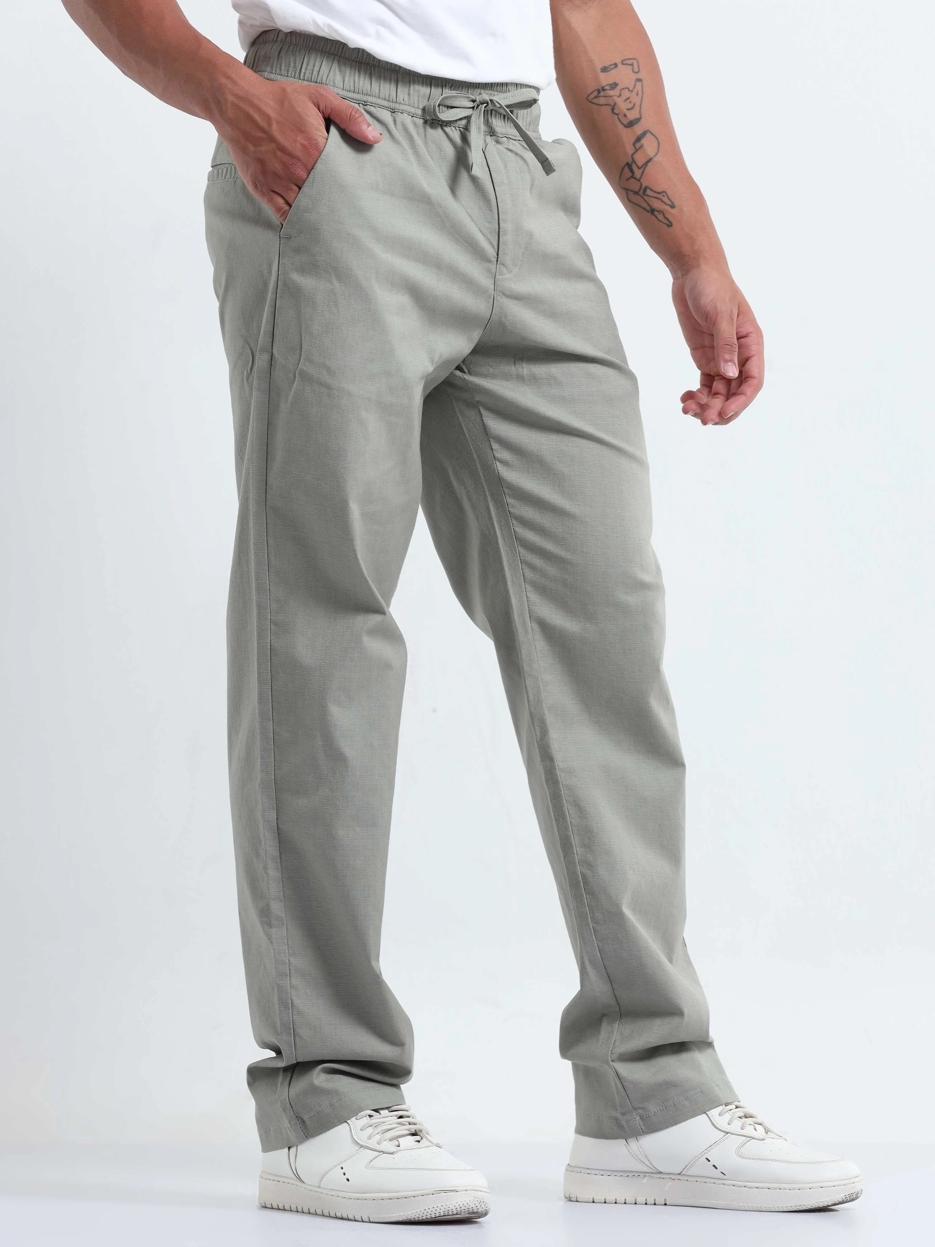 Verve Structural Olive Relaxed Pants