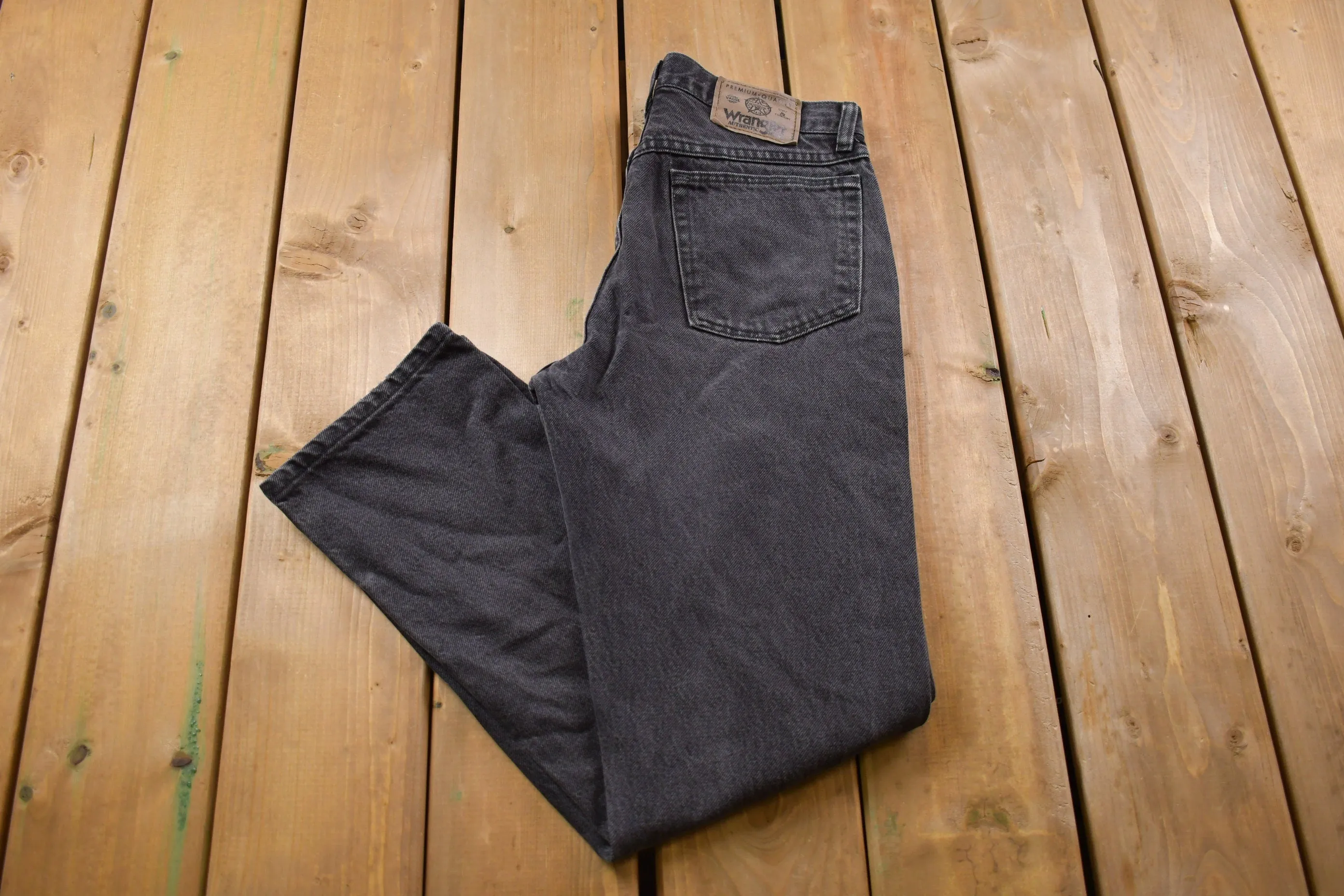 Vintage 1990's Wrangler Black Jeans 29 x 29