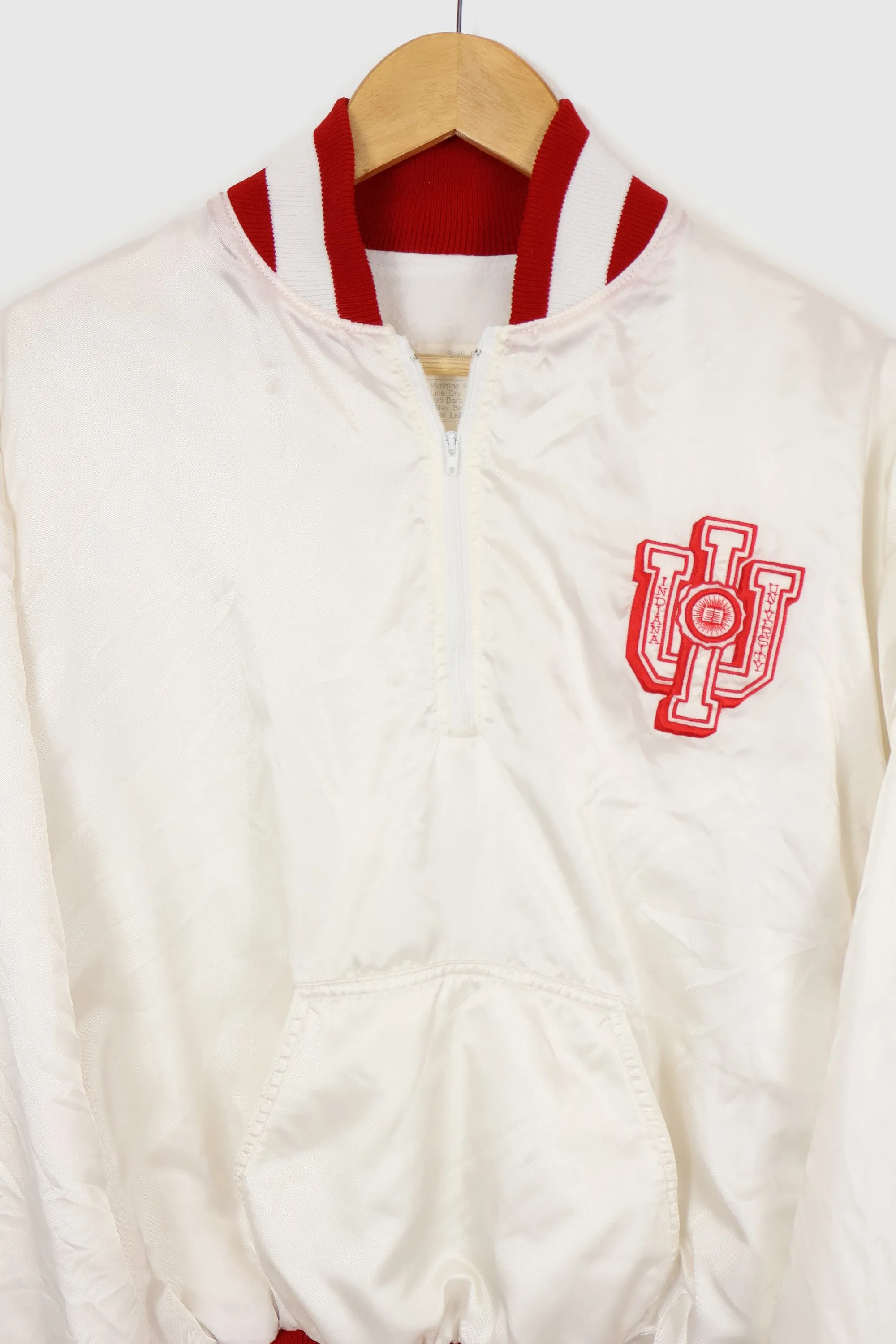 Vintage University of Indiana Quarter Zip Jacket