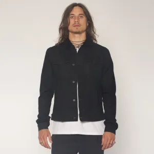 WANDERER SHERPA JACKET - FADED BLACK