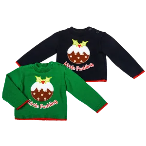 Watch Me Grow Xmas Jumper Pudding