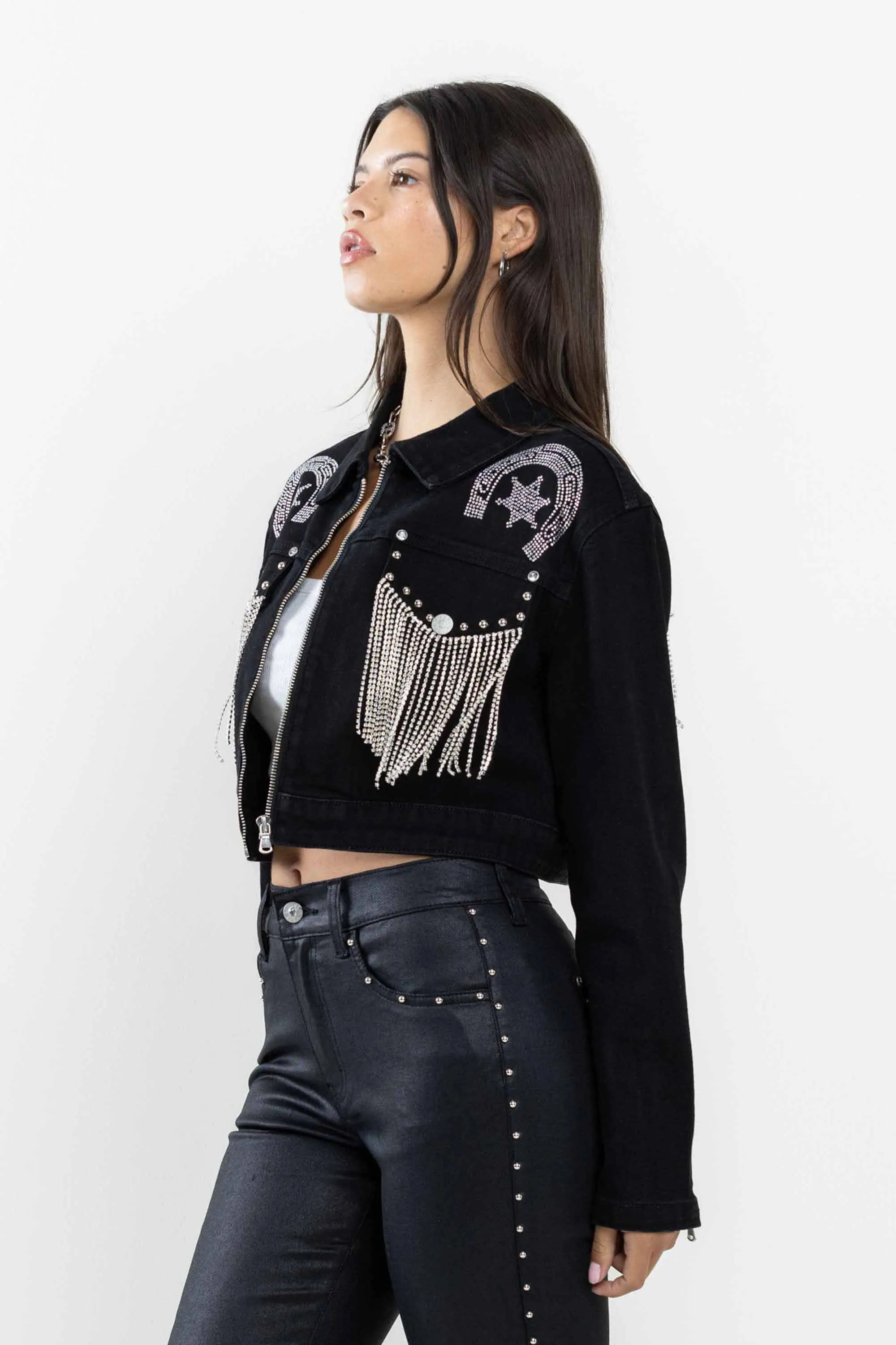 Western Rhinestone Jacket