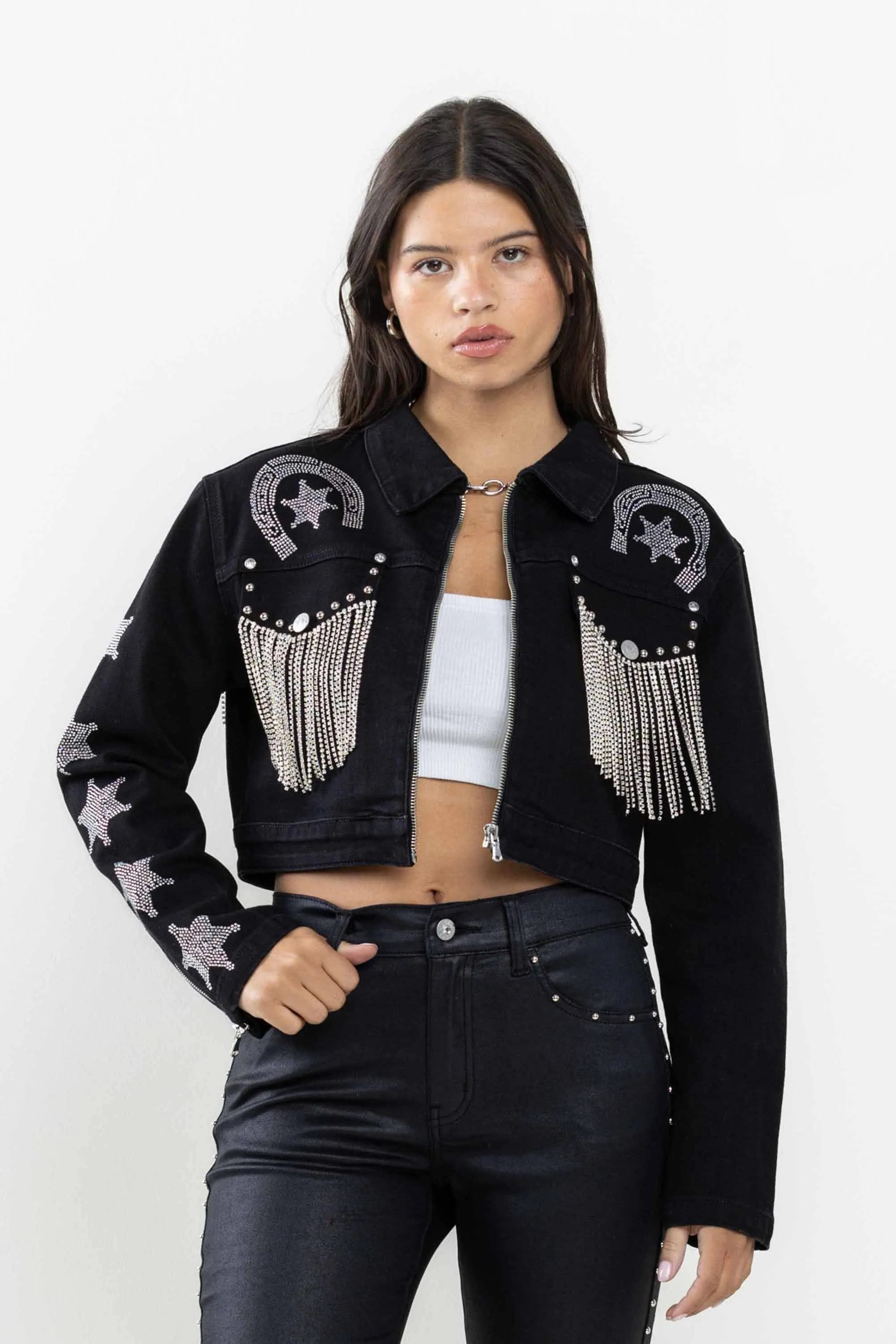 Western Rhinestone Jacket