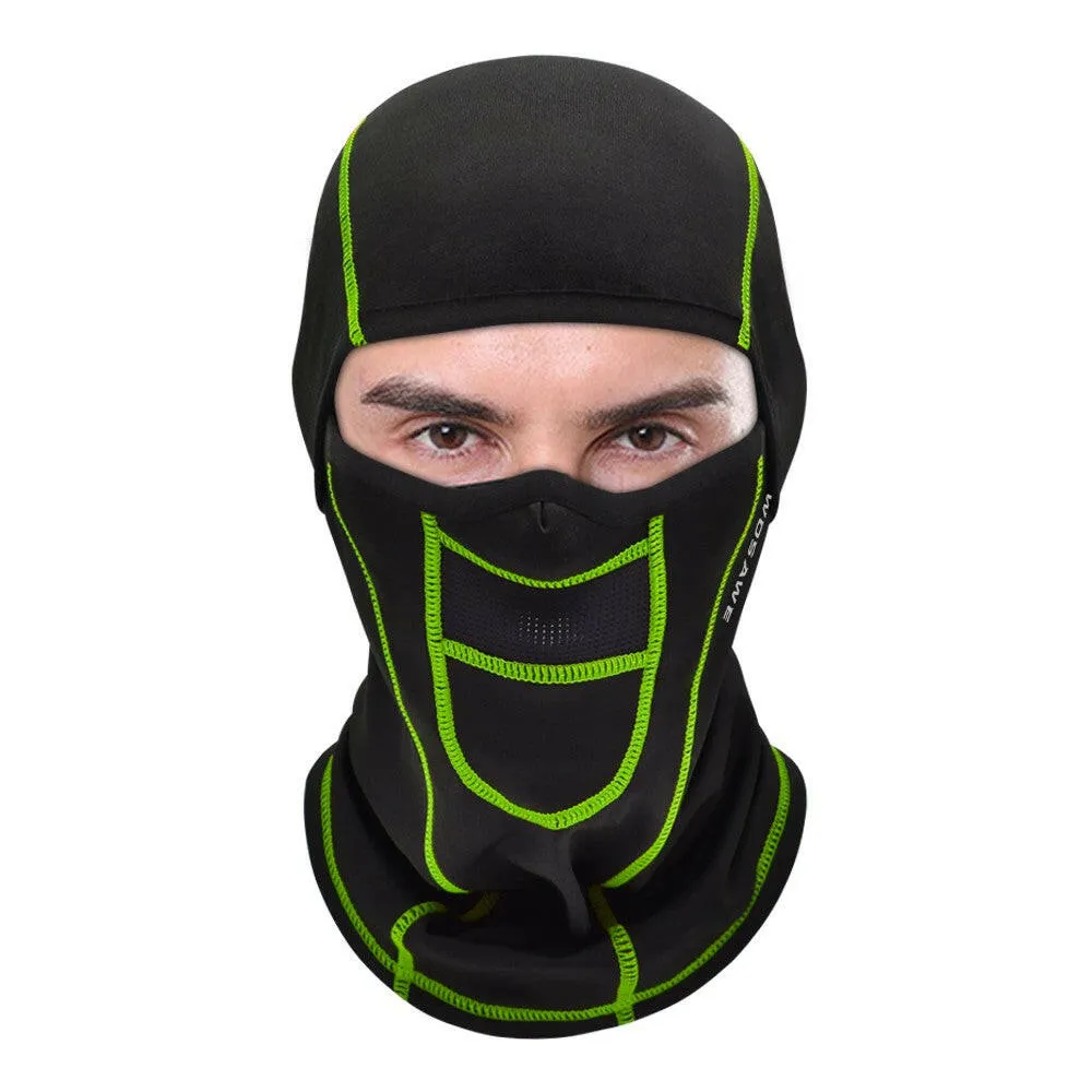 Windproof Bicycle Balaclava Full Face Mask Neck Warmer Bike Helmet Liner Outdoor Riding Motorcycling Skiing Mask