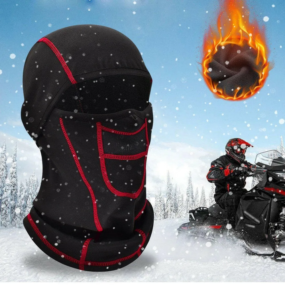 Windproof Bicycle Balaclava Full Face Mask Neck Warmer Bike Helmet Liner Outdoor Riding Motorcycling Skiing Mask