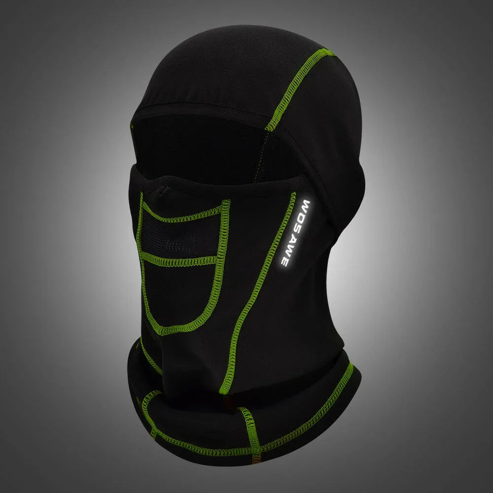 Windproof Bicycle Balaclava Full Face Mask Neck Warmer Bike Helmet Liner Outdoor Riding Motorcycling Skiing Mask