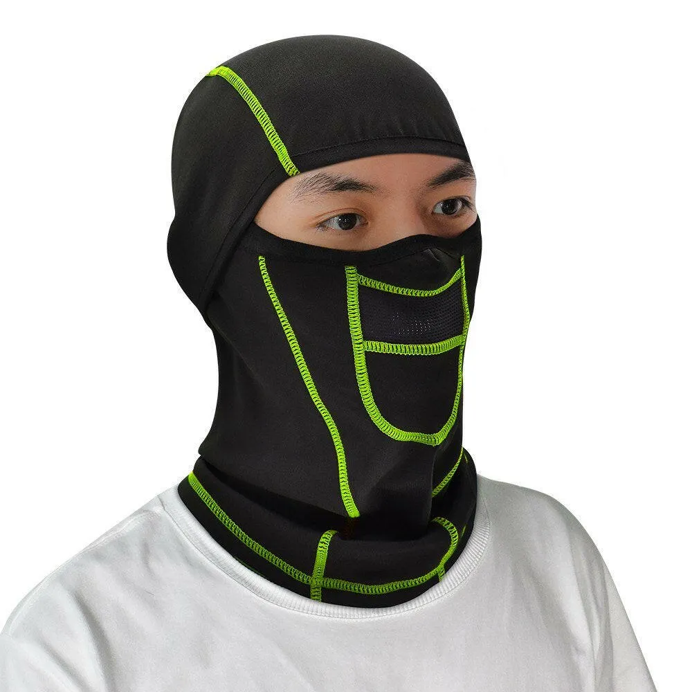 Windproof Bicycle Balaclava Full Face Mask Neck Warmer Bike Helmet Liner Outdoor Riding Motorcycling Skiing Mask