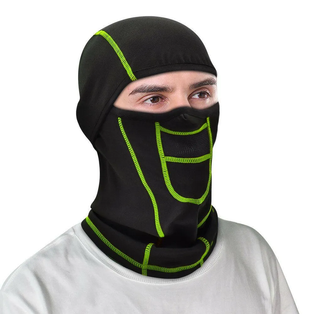 Windproof Bicycle Balaclava Full Face Mask Neck Warmer Bike Helmet Liner Outdoor Riding Motorcycling Skiing Mask