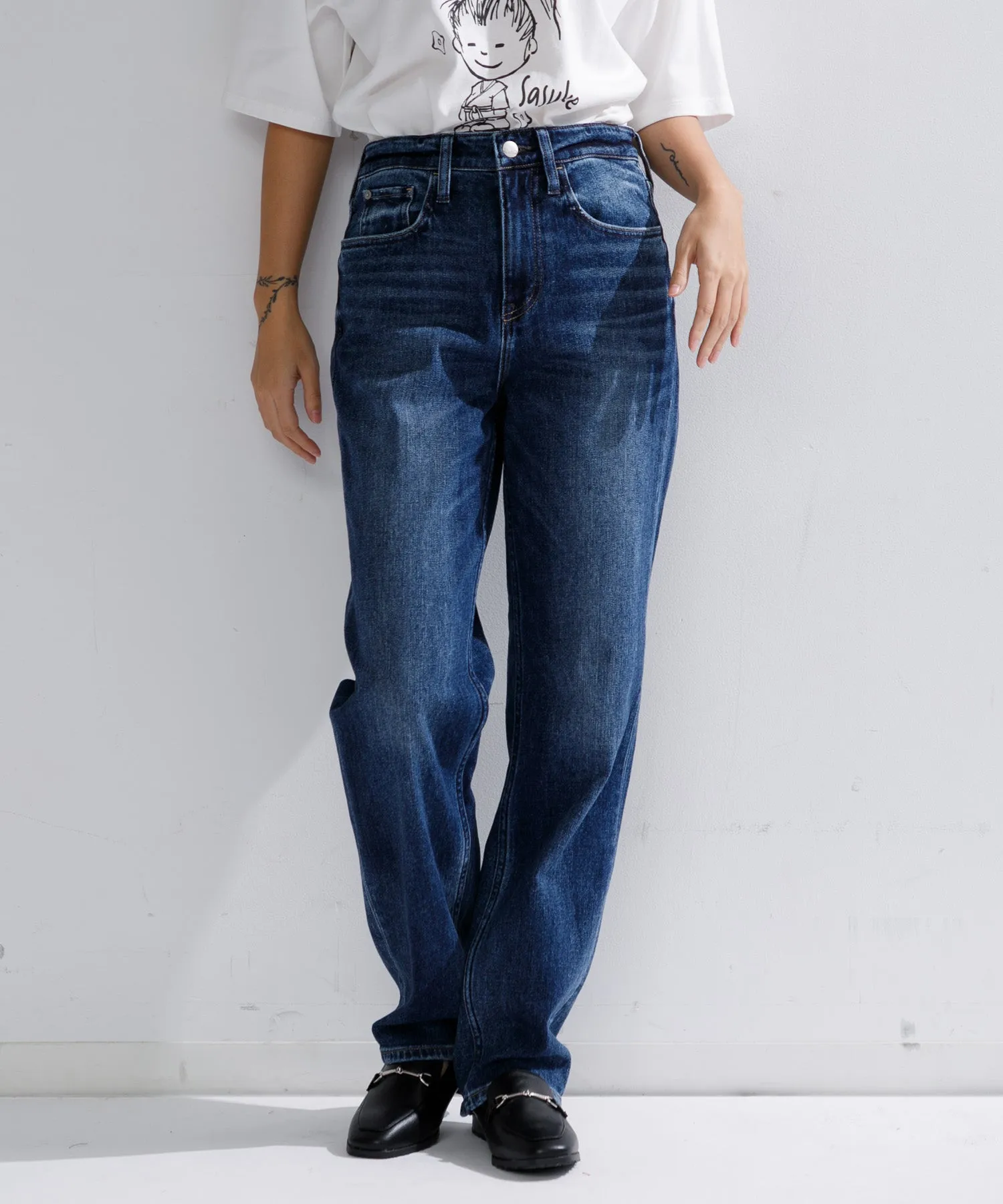 【WOMEN】Healthy denim Tallow DENIM PT  ストレートデニムパンツ