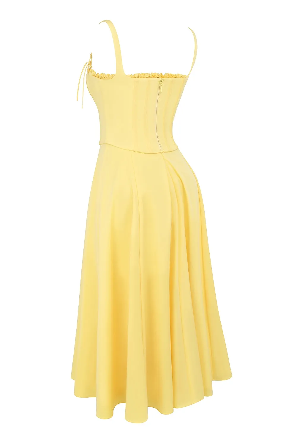 Zaya Sunshine Cotton Midi Sundress